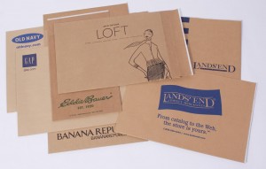 Custom printed mailers with a one case minimum