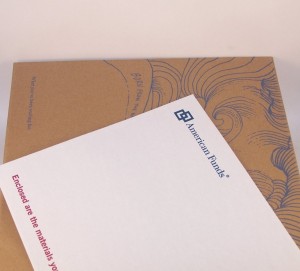 Custom printed mailers